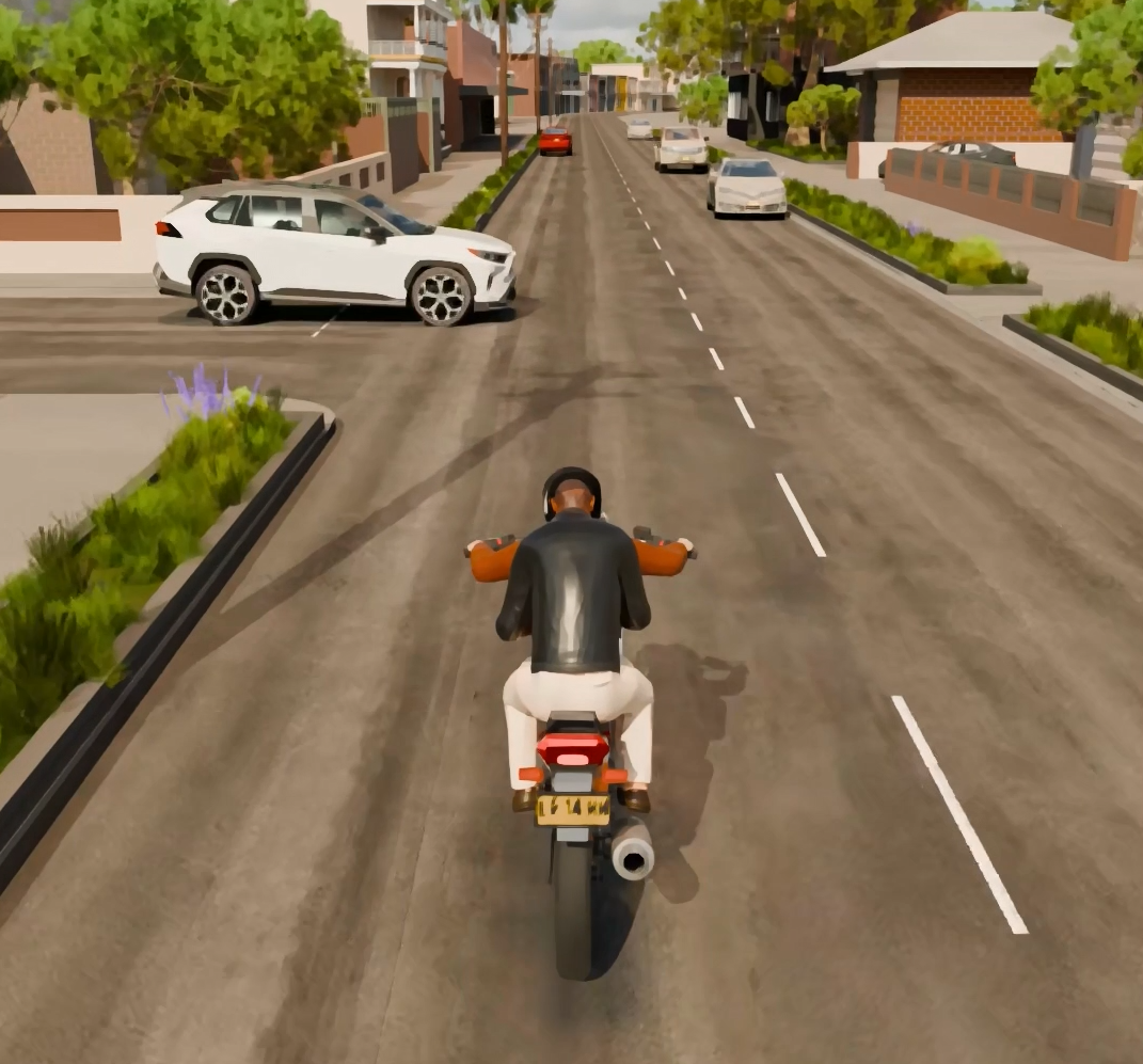 Motorcycle video 1:1 15 sec